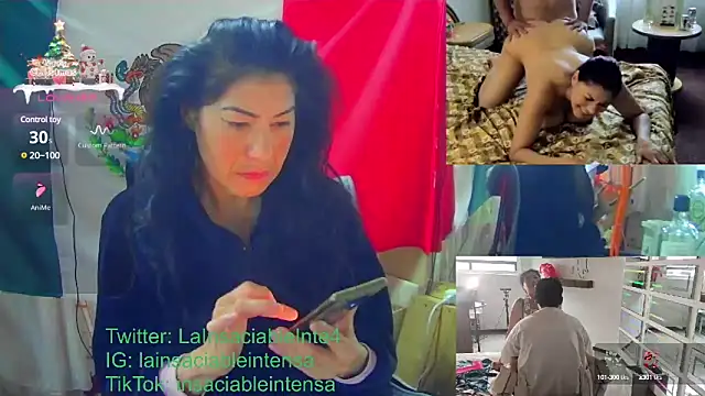 LaInsaciableIntensa online show from February 2025 01:54:02 PM