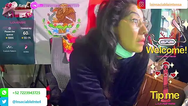 LaInsaciableIntensa online show from February 2025 01:40:02 PM