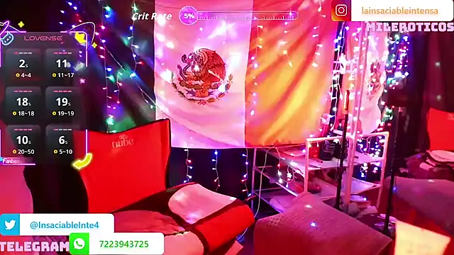 LaInsaciableIntensa online show from November 2025 01:49:02 AM