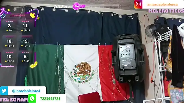 LaInsaciableIntensa online show from April 2026 01:56:02 AM
