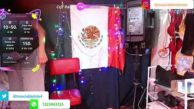 LaInsaciableIntensa online show from May 2026 12:49:01 AM