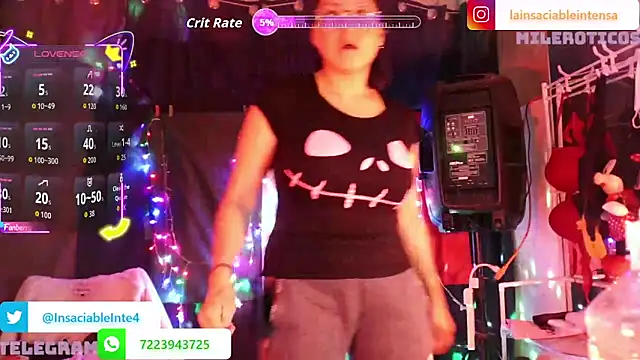 LaInsaciableIntensa online show from June 2026 01:50:01 AM