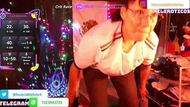 LaInsaciableIntensa online show from June 2026 01:41:01 AM