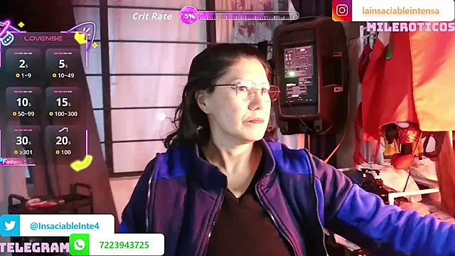 LaInsaciableIntensa online show from June 2026 01:07:02 AM