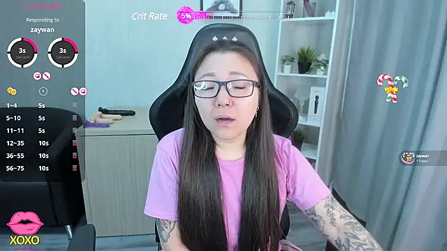 gentle muse online show from January 2025 10:01:01 PM