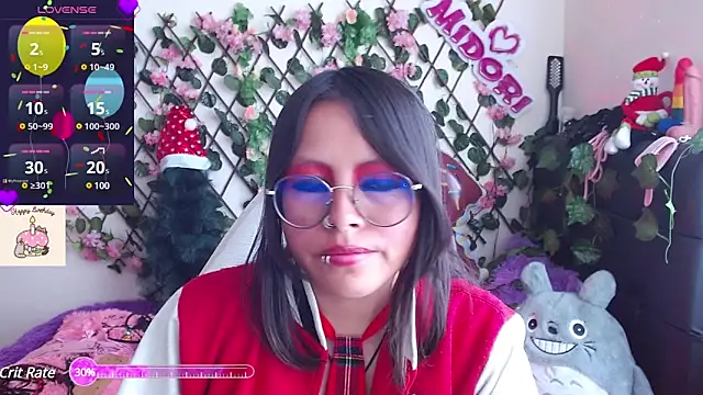 Snapshot of MidoriQuiinn chatting on December 2024 05:00:01 PM MidoriQuiinn online show from December 2024 05:00:01 PM