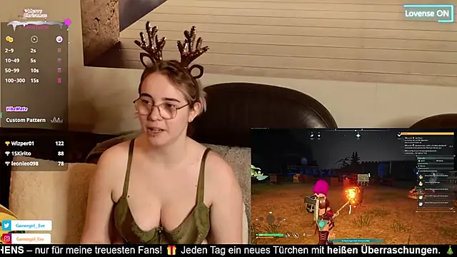 Snapshot of GamerGirl_Eve chatting on December 2024 12:18:01 AM GamerGirl Eve online show from December 2024 12:18:01 AM