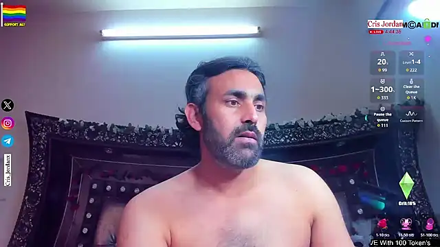 CrisJordan Hot online show from November 2025 09:34:01 AM