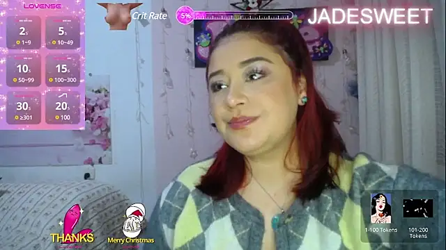 JADE SWEET2 online show from January 2025 09:47:02 PM