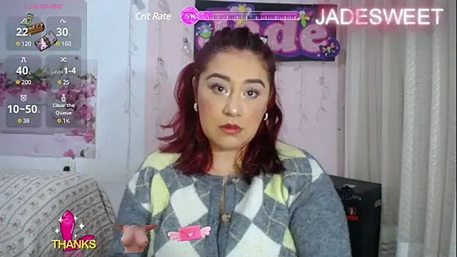 JADE SWEET2 online show from February 2025 05:40:01 PM