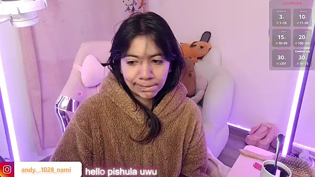 Snapshot of Nami_usagi chatting on November 2025 02:50:02 PM Nami usagi online show from November 2025 02:50:02 PM