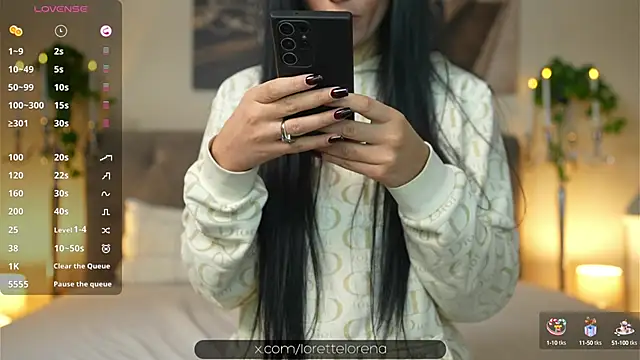 Snapshot of Lorettelorena chatting on December 2024 08:05:02 PM Lorettelorena online show from December 2024 08:05:02 PM