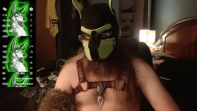kinkywolf429 online show from June 2026 09:52:01 PM