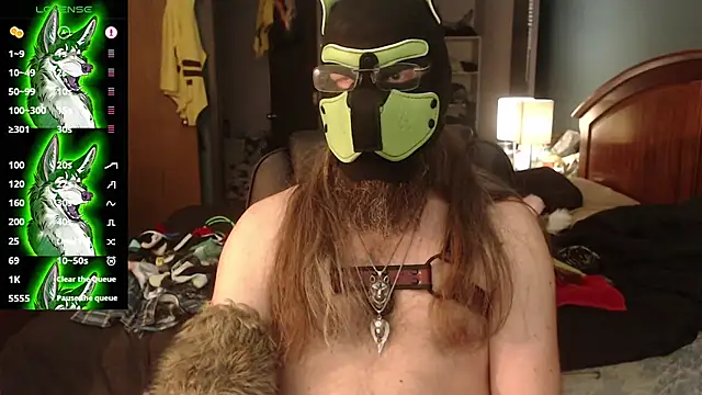 kinkywolf429 online show from June 2026 07:14:01 PM