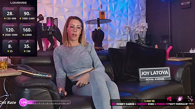 Joy Latoya online show from May 2026 09:04:02 AM