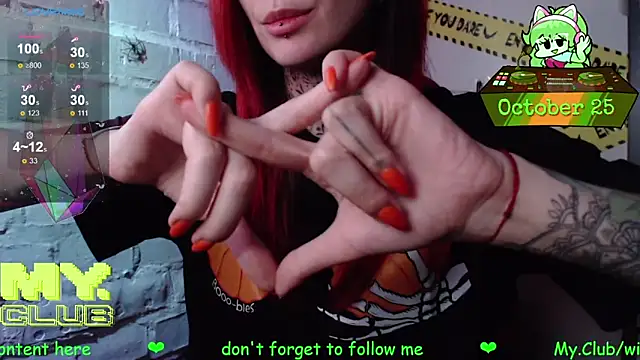 Witch Emma online show from October 2025 08:58:01 PM