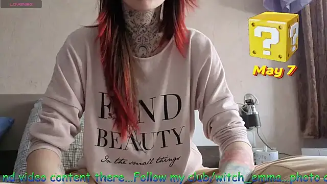 Witch Emma online show from May 2026 07:14:02 AM
