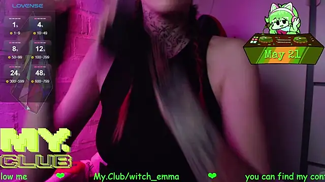 Witch Emma online show from May 2026 07:59:02 AM