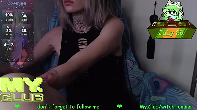 Witch Emma online show from July 2026 07:39:02 AM
