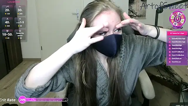 Snapshot of ArtofSweet chatting on October 2025 07:11:02 PM ArtofSweet online show from October 2025 07:11:02 PM