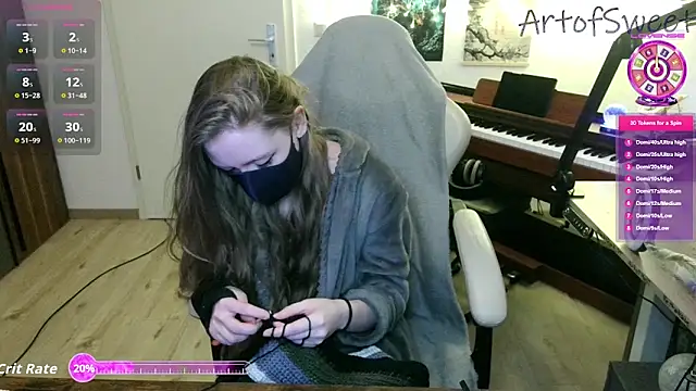 Snapshot of ArtofSweet chatting on February 2026 08:27:01 PM ArtofSweet online show from February 2026 08:27:01 PM