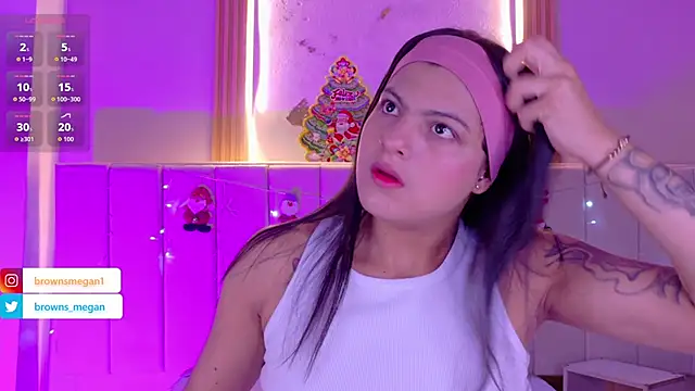 Megan browns1 online show from December 2025 01:05:01 PM