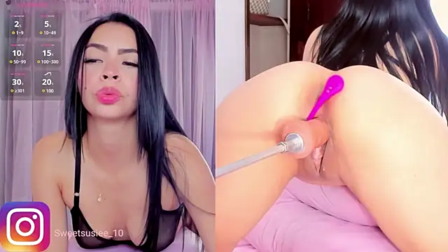 Snapshot of Sweet_Susie_ chatting on January 2025 12:19:02 AM Sweet Susie online show from January 2025 12:19:02 AM