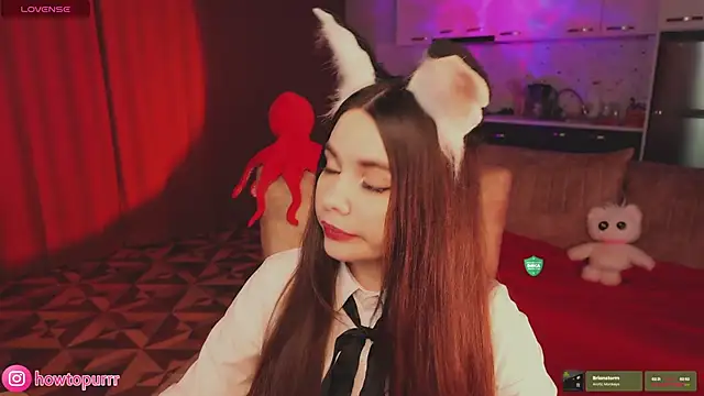 Snapshot of How2Meow chatting on April 2026 05:18:01 PM How2Meow online show from April 2026 05:18:01 PM