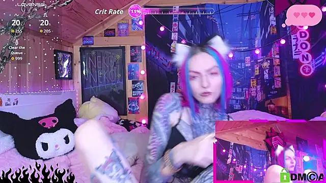 Snapshot of NekoCyber chatting on February 2026 05:08:02 AM NekoCyber online show from February 2026 05:08:02 AM