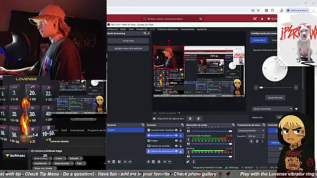 Snapshot of AcidMilo chatting on October 2025 10:55:02 PM AcidMilo online show from October 2025 10:55:02 PM