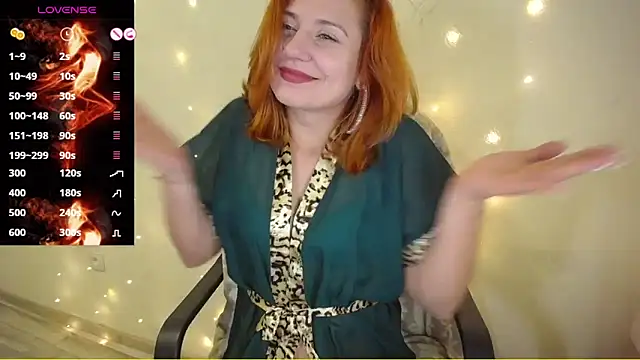 Snapshot of RedHeadSTARx chatting on January 2025 10:59:01 PM RedHeadSTARx online show from January 2025 10:59:01 PM