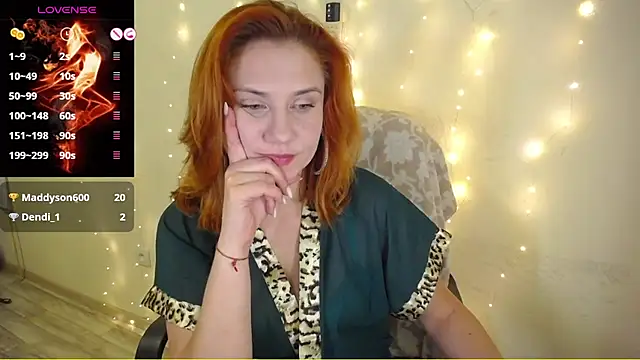 Snapshot of RedHeadSTARx chatting on January 2025 02:00:02 AM RedHeadSTARx online show from January 2025 02:00:02 AM