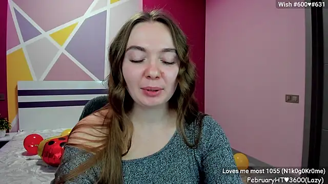 LizaGost online show from February 2025 03:45:02 PM