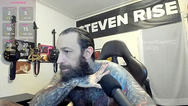 StevenRiseNYC online show from November 2025 01:15:02 PM